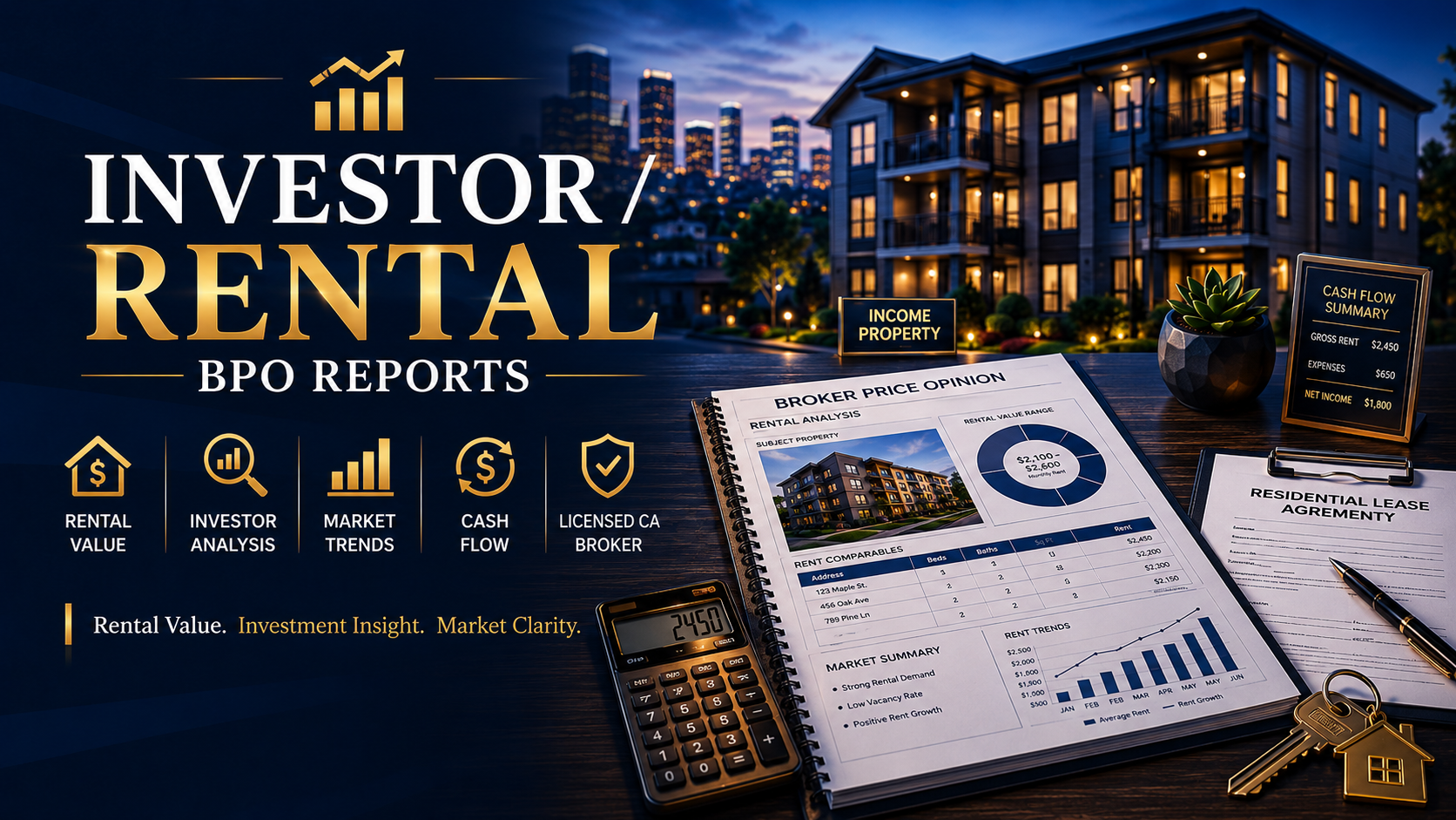 Investor and Rental BPO Reports